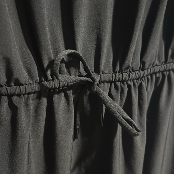 Athleta dress Black Sleeveless drawstring waistband poly spandex medium stretch - Picture 3 of 4